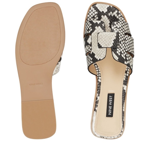 Nine West Shoes - {Nine West} snake print sandals